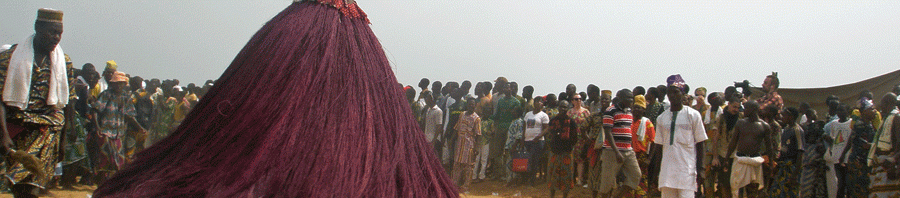 Voodoo-Fantom zu den Feierlichkeiten am 10. Januar