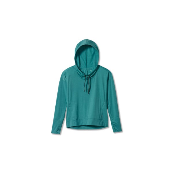 Bug Barrier Round Trip Drirelease Hoody / Turquoise
