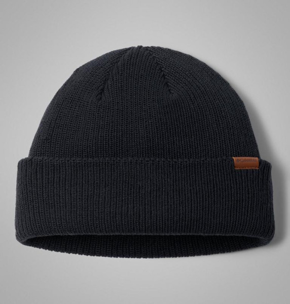 Portside Fisherman Beanie Black
