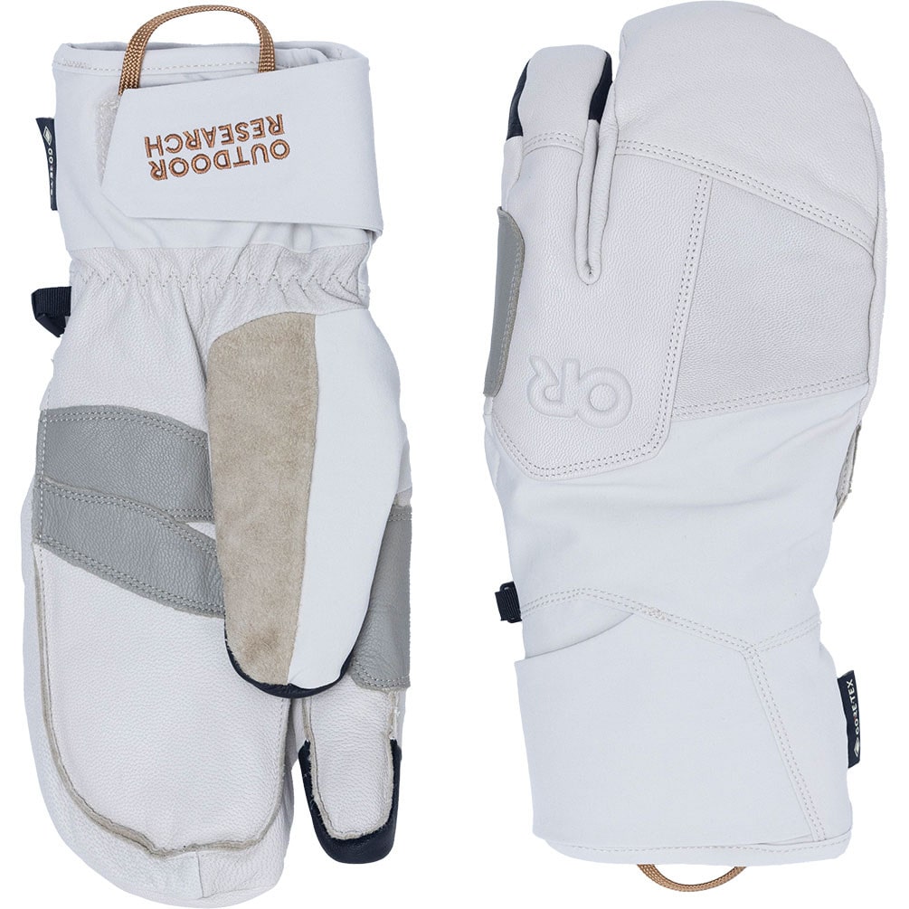 Outdoor Research Team Gore-Tex 3-Finger Gloves - Oyster M