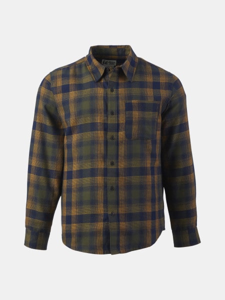 Fairfax Novelety LW Flannel LS Nori/Sun
