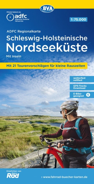 ADFC Regionalkarte Schleswig Holstein