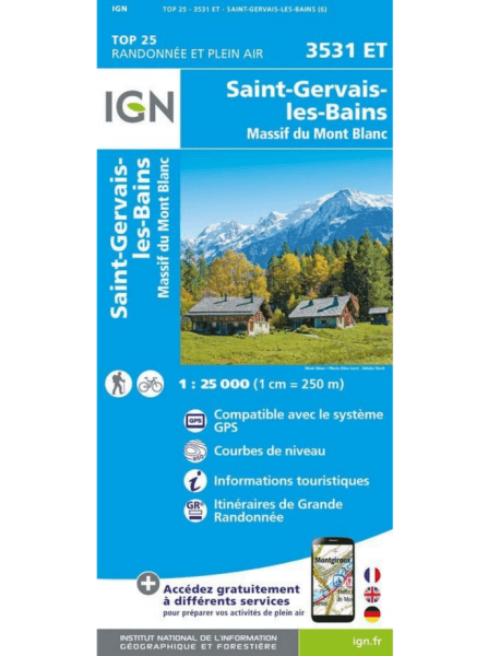Et Saint Gervais Massif Du Mt. Blanc