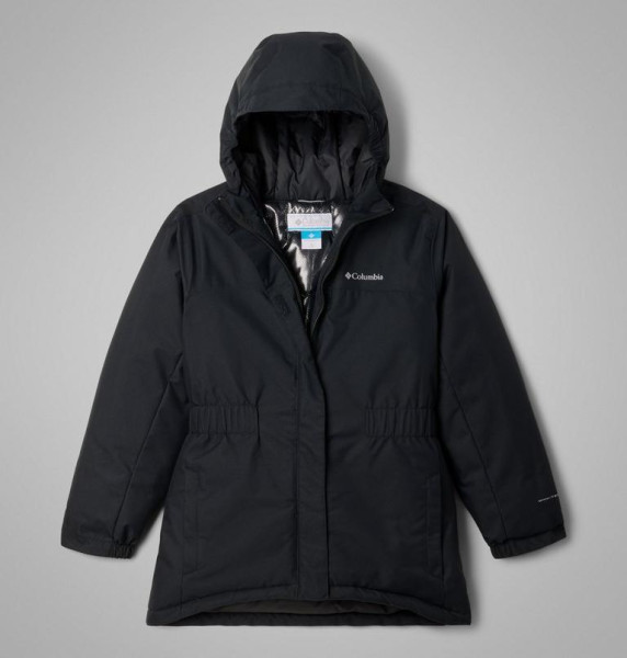 Girls Hikebound II Long Insulation Jacket Black