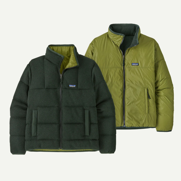 Reversible Down Better Sweater - Old Growth Green