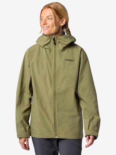 Precip Evo Flex Jacket Woman Olive Grove