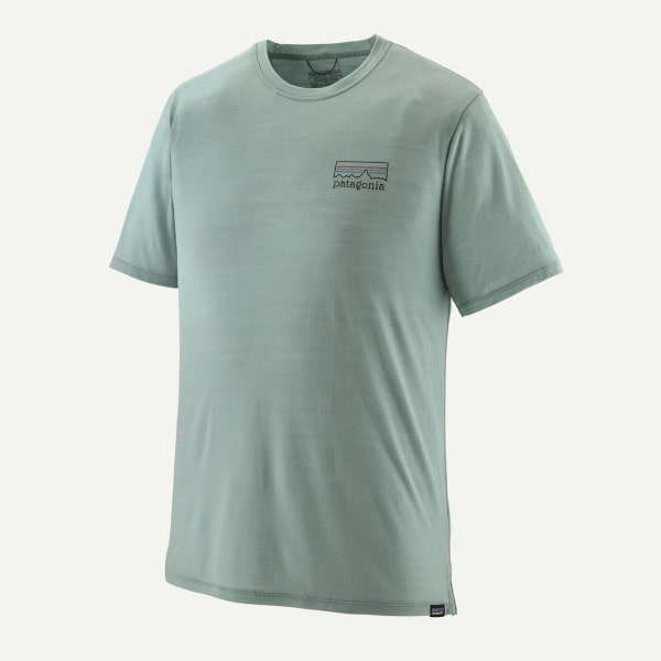 Capilene Cool Merino Blend Graphic Shirt - Thermal Blue
