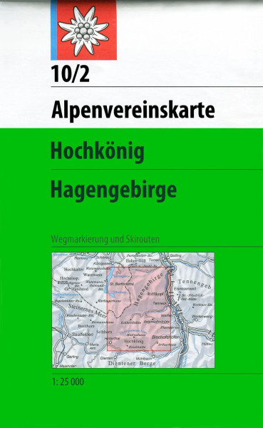 AV-Karte 10/2 - Hochkönig-Hagengebirge