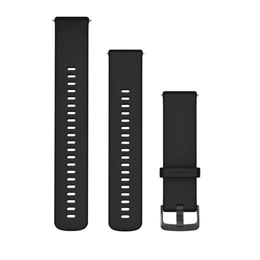 22mm Quickrelease Armband Schwarz