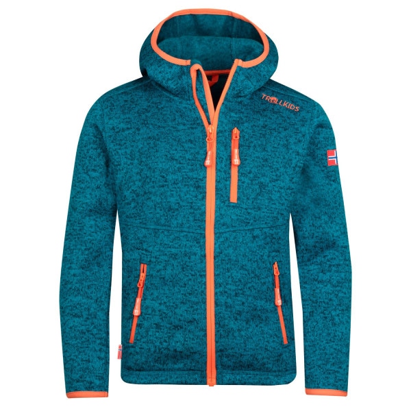 Kids Jondalen Jacket XT Blue/Glow Orange