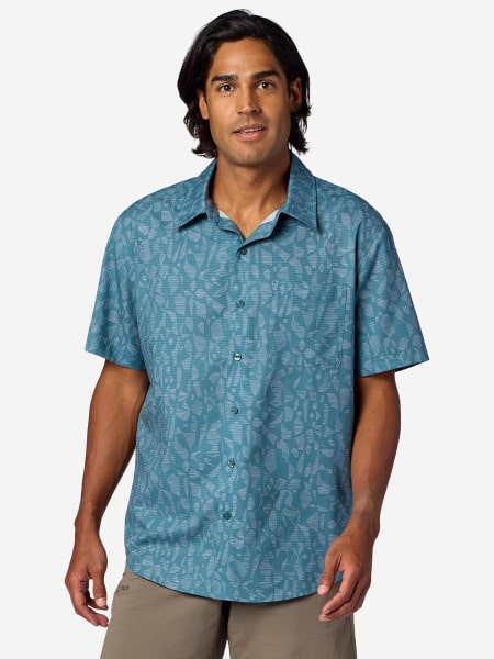AirExchange Novelty Short Sleeve Shirt Seafloor Fiesta