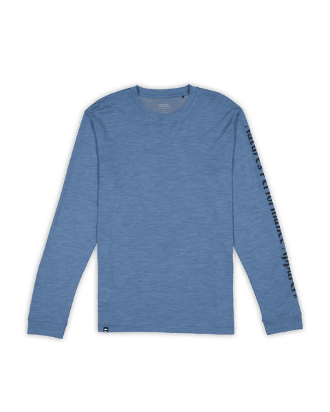 Zephyr Tencel Longsleeve-Steel Blue