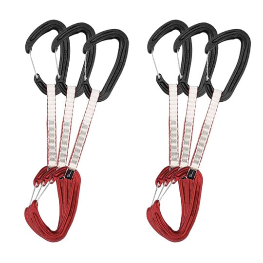 Alpha Wire Quickdraw Red 12cm 6 Pack