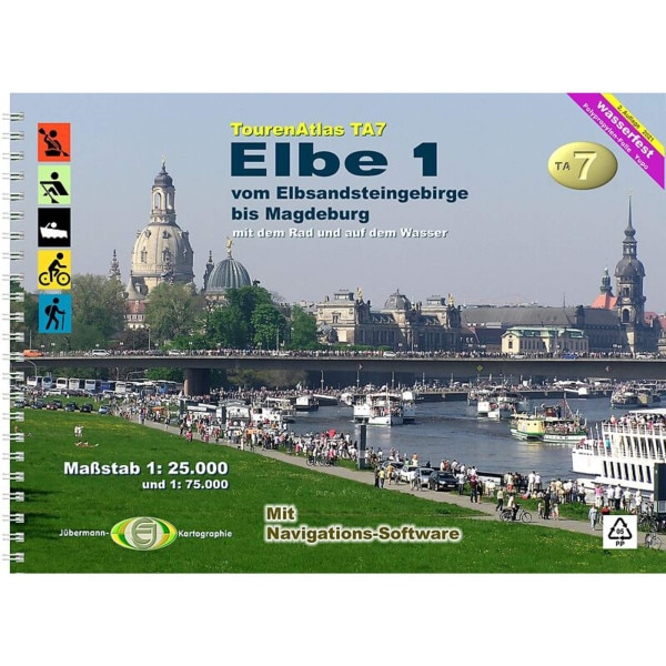TourenAtlas TA7 Elbe 1