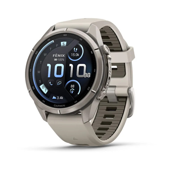 Fenix 9 Pro inReach Nebelgrau/ Dunkler Sandstein - 43mm