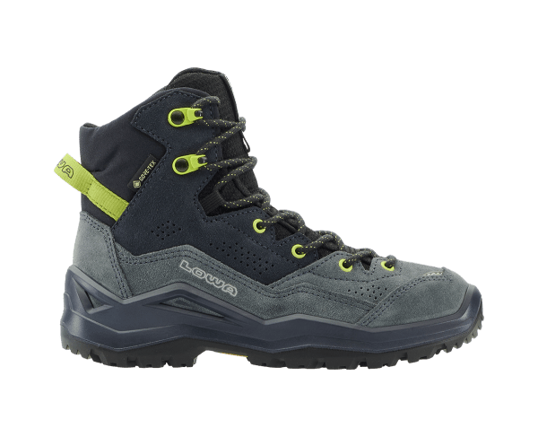 Wandax GTX Mid Junior Dark Petrol/Lime