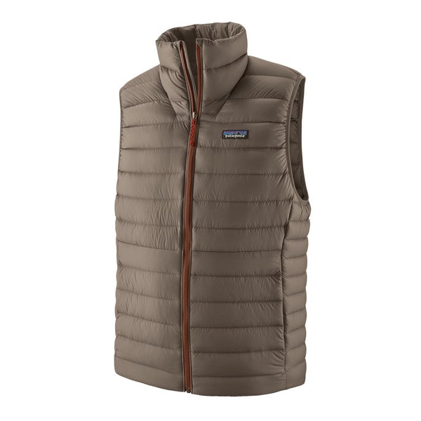 Down Sweater Vest Marlow Brown