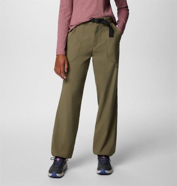 Brea Falls Nylon Pant W Regular Stone Green