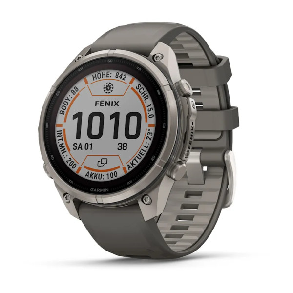 Fenix 9 Pro inReach SOLAR Kieselgrau/ Titan