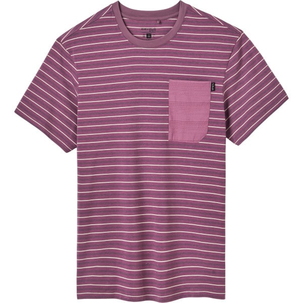 Rivelin Stripe Pocket Tee Iris