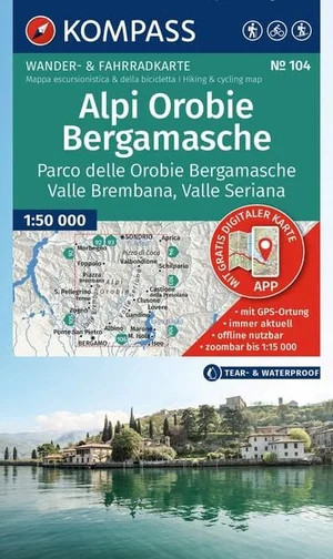 WK 104 Alpi Orobie Bergamasche