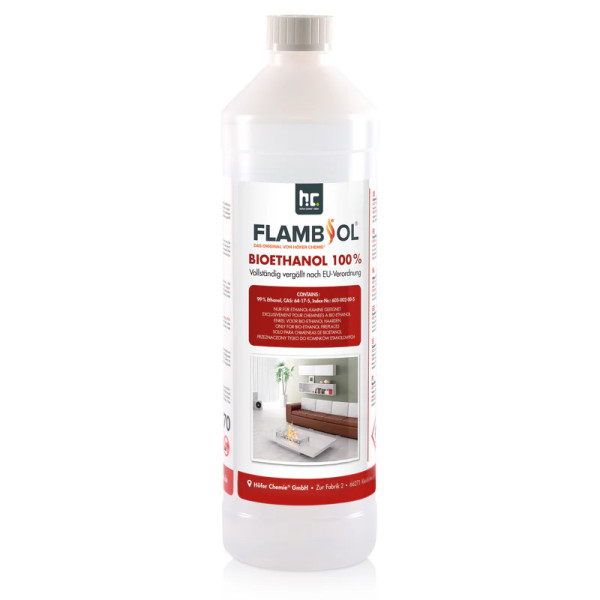 Bioethanol Hochrein 100% (Spiritus) 1 Liter