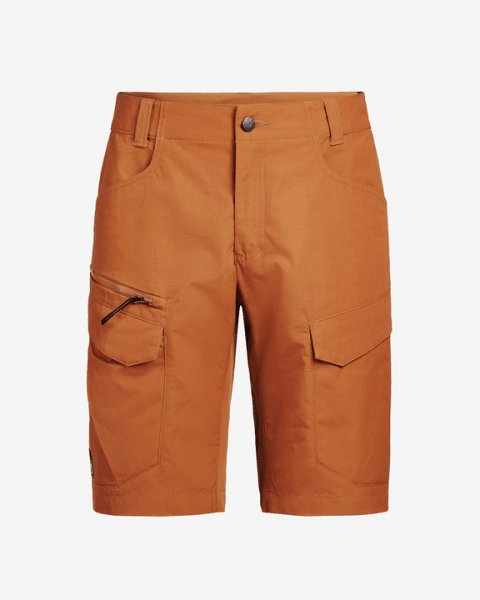 Fulu Cargo Stretch Hybrid Shorts Almond