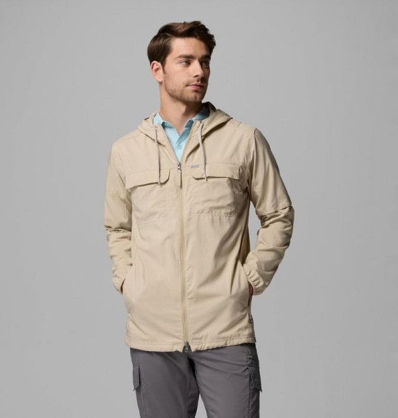 Skien Valley Hood LS Shirt Ancient Fossil
