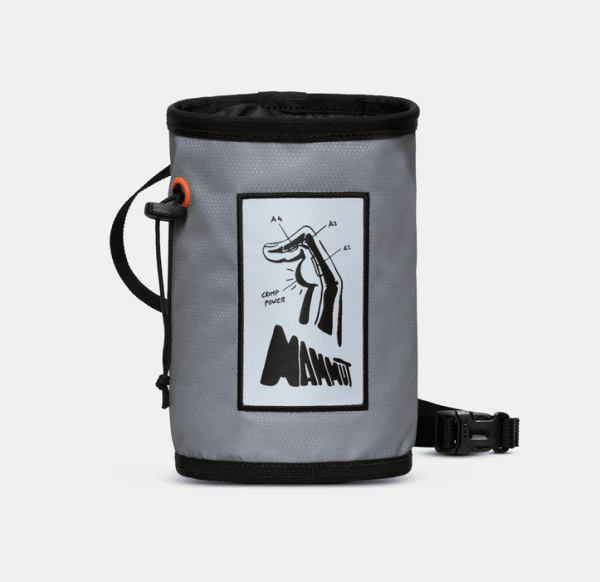 Gym Print Chalk Bag Alloy