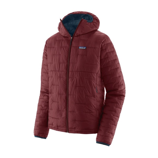 M'S Micro Puff Hoody Sequoia Red