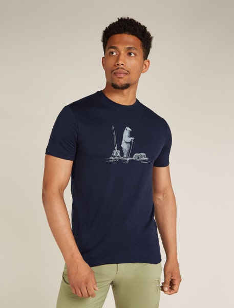 150 Tech Lite SS Tee Polarpaddle - Midnight Navy