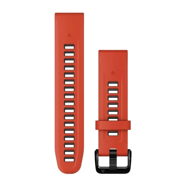 20MM Quickfit Armband Silikon - Flammenrot