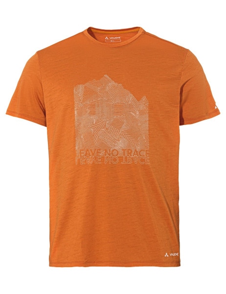 Tekoa Wool T-Shirt - Kumquat