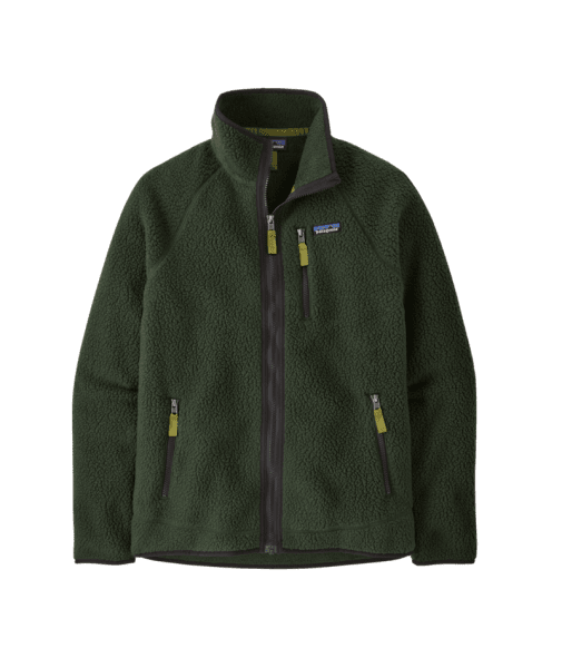 Retro Pile Jacket Old Growth Green