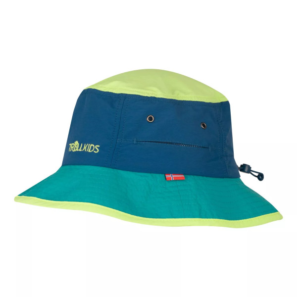 Kids Trollfjord Hat - Green/Leaf