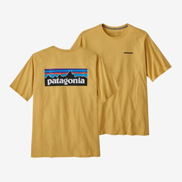 M'S P-6 Logo Responsibili-Tee Surfboard Yellow