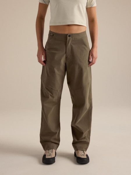 Clarkia Ctn Pant Wide Leg Woman Mongoose
