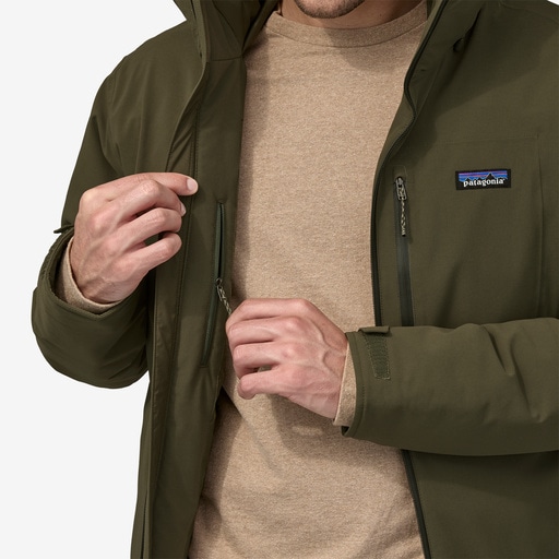 Patagonia Men s Insulated Quandary Jacket basin green Mantel und Parka im Camp4 kaufen