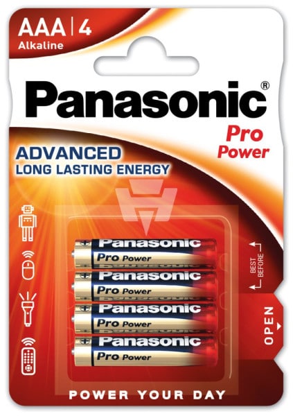 Batterie Alkali AAA 4 Pack