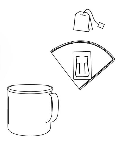 Brew+Filter Konisch für Tee