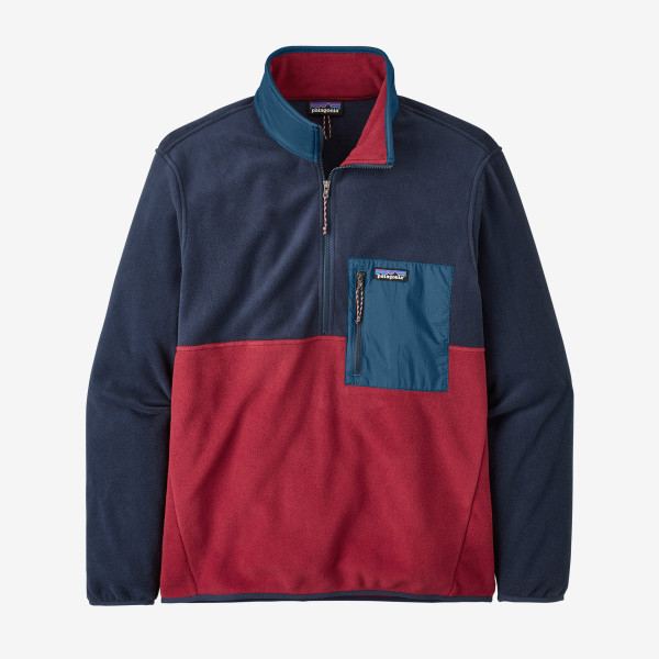 Men´s Microdini 1/2 Zip Fleece Pullover Wax Red