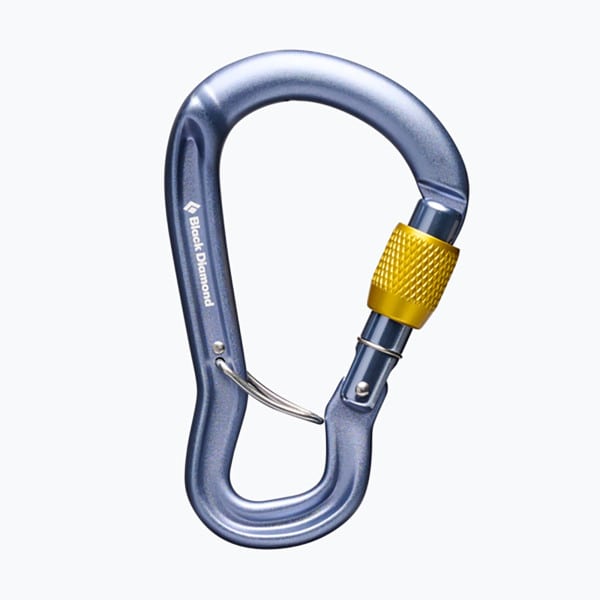 Gridlock Screwgate Carabiner Gray
