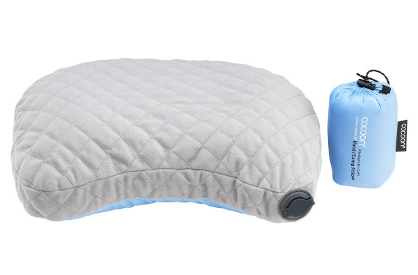 Air Core Hood/Camp Pillow - S Light Blue