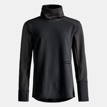 Fleece Cord LS W Black Raven