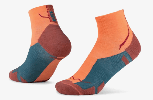 Lightweight Merino Wool Quarter Flamingo