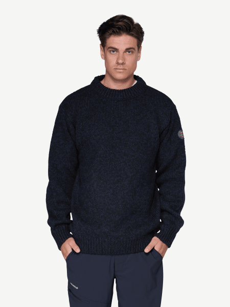 Nansen Wool Sweater Navy
