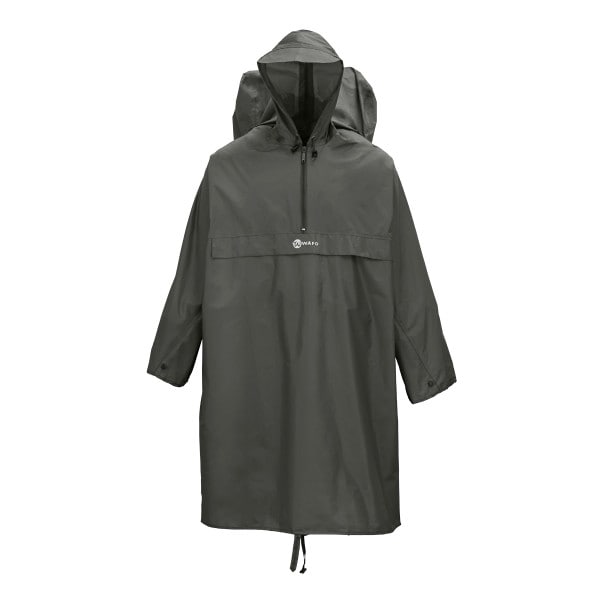 Poncho Back Packer Oliv