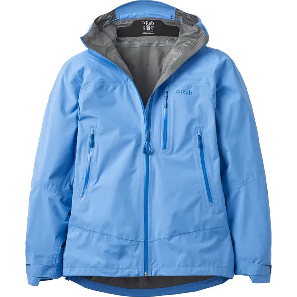 Downpour Jacket Woman Bluebird Dark Bluebird