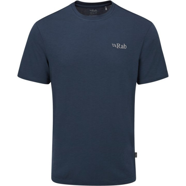 Crimp Elevation Tee Tempest Blue