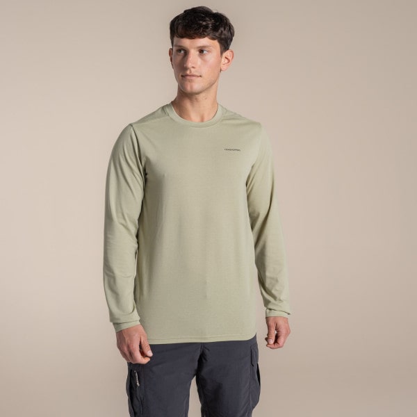Nosilife Abel LS T Shirt Bayleaf